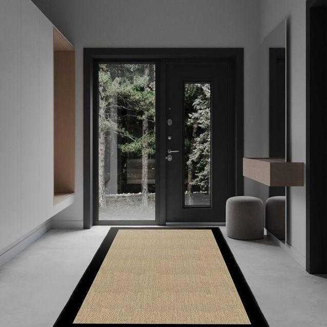 Matto Linento Mathis beige/musta, eri kokoja