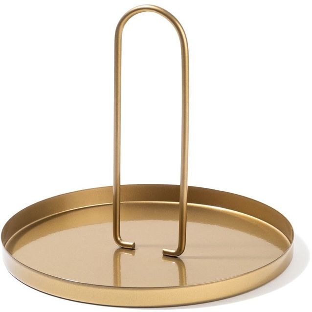 Tarjotin Linento Simi, Ø20.5cm, kulta, lisäkuva 6