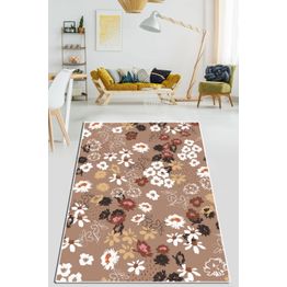 Käytävämatto Linento Wall Paper, 80x120cm, ruskea