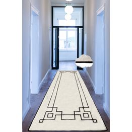 Käytävämatto Linento Square, eri kokoja ja värejä