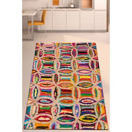 Matto Linento Circulo, 100x160cm, monivärinen