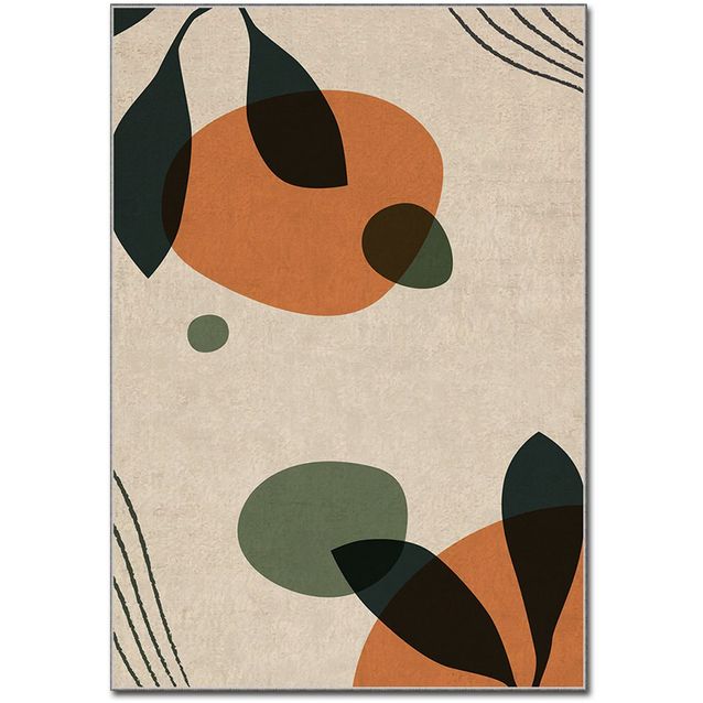 Käytävämatto Linento ASR CRPT-49, 80x140cm, beige/oranssi