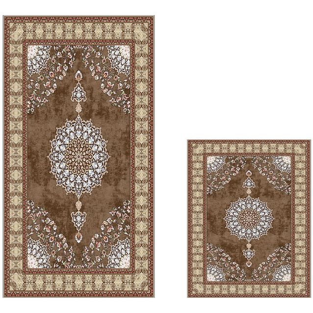 Kylpyhuonemattosetti Linento 510615, 2kpl, beige