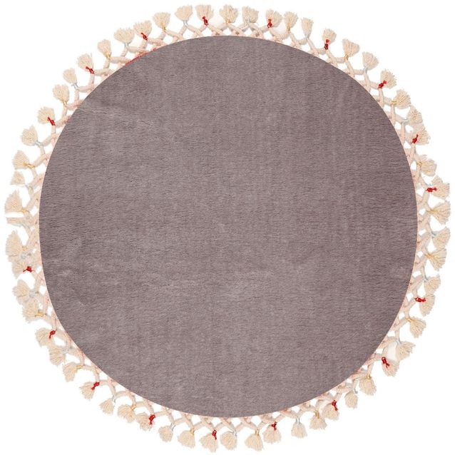 Pyöreä matto Linento 1284, Ø100cm, harmaa