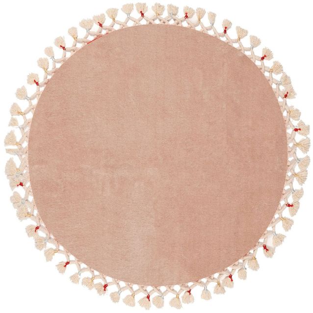 Pyöreä matto Linento 1286, Ø80cm, cappuccino