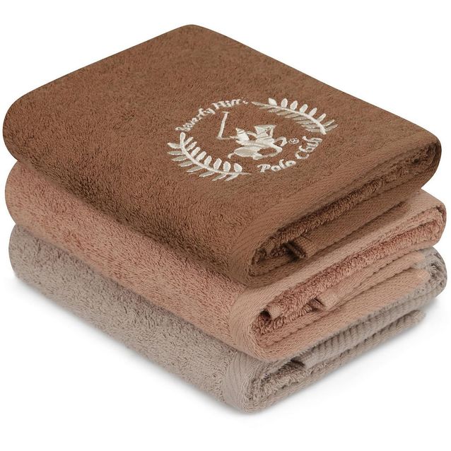 Käsipyyhe Linento Beverly Hills Polo Club 50x90 cm ruskea