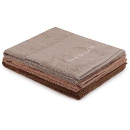 Käsipyyhe Linento Beverly Hills Polo Club 50x90 cm ruskeat