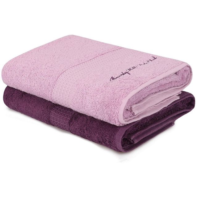 Kylpypyyhe Linento Beverly Hills Polo Club 70x140 cm violetti/liila 2 kpl