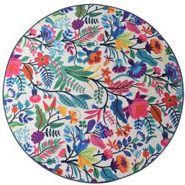 Kylpyhuonematto Linento Pictura, monivärinen