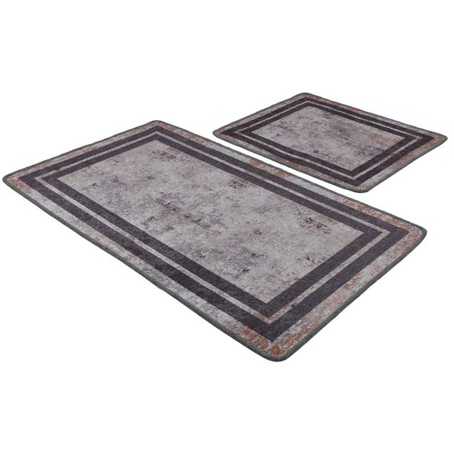 Kylpyhuonemattosetti Linento Sione, 2kpl, monivärinen