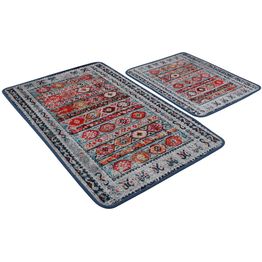 Kylpyhuonemattosetti Linento Weref, 2kpl, monivärinen