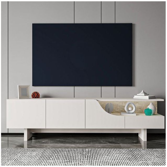 TV-taso Linento Furniture Line, leveys 180cm, beige
