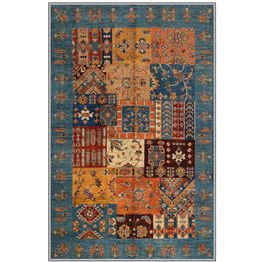 Matto Linento EEXFAB445, sininen/oranssi, eri kokoja