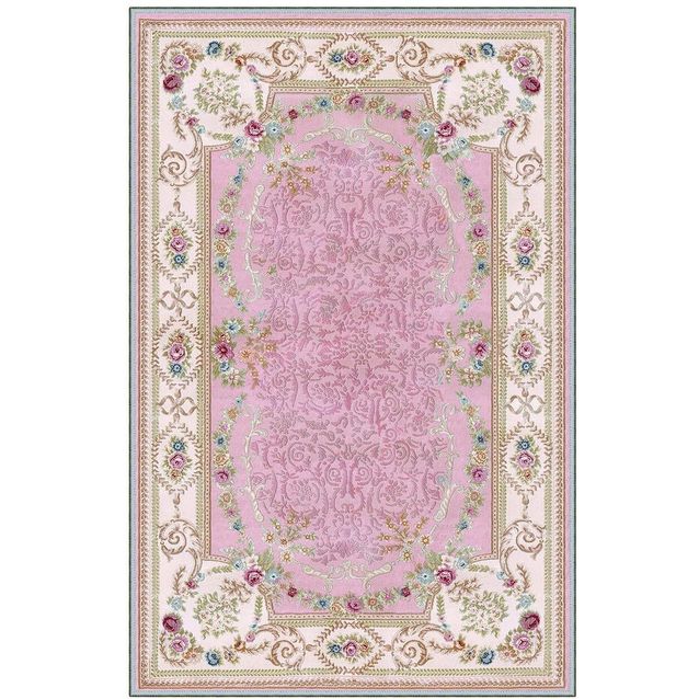 Käytävämatto Linento EEXFAB466, 80x200cm, vaaleanpunainen