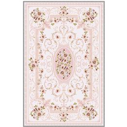 Matto Linento Eexfab 501 vaaleanpunainen/valkoinen, eri kokoja