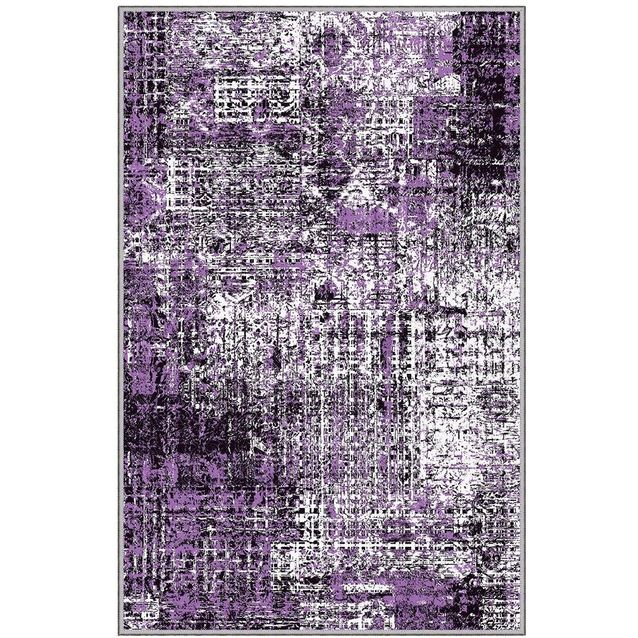 Käytävämatto Linento EXFAB285, 80x200cm, violetti