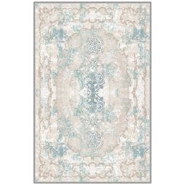 Matto Linento EEXFAB722, beige/sininen, eri kokoja