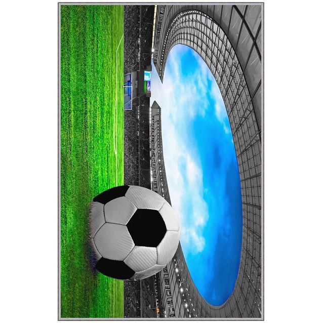 Lastenhuoneen matto Linento EEXFAB782, vihreä/sininen, eri kokoja