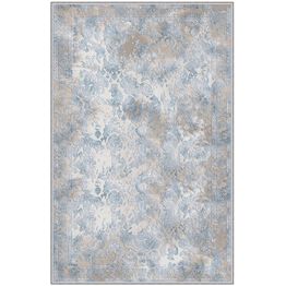 Käytävämatto Linento EEXFAB797, beige/sininen, eri kokoja