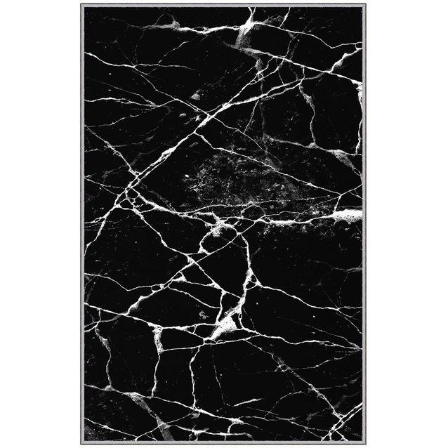 Käytävämatto Linento EEXFAB818, mustavalkoinen, eri kokoja