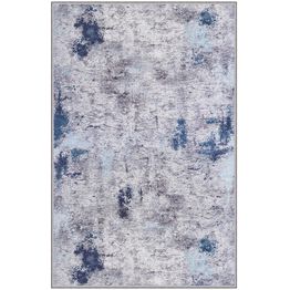 Matto Linento Eexfab 829 160x230cm sininen/harmaa