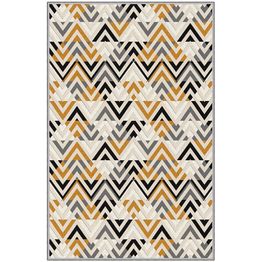 Matto Linento EEXFAB879, 160x230cm, beige/musta