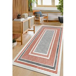 Matto Linento Orange Wicker, oranssi, eri kokoja