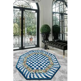 Matto Linento Mariene, sininen, eri kokoja