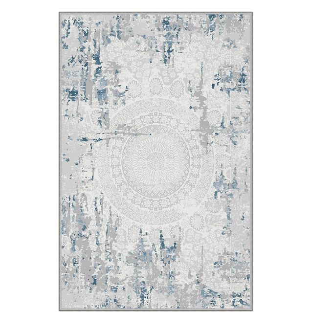 Matto Linento EEXFAB1059, 120x180cm, harmaa/sininen