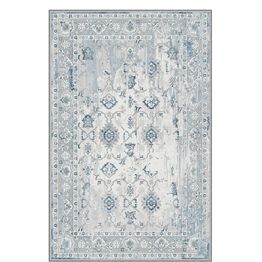 Käytävämatto Linento EEXFAB1060, 80x120cm, harmaa/sininen