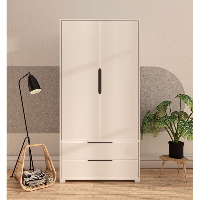 Vaatekaappi Linento Furniture Flora 90, 90x183cm