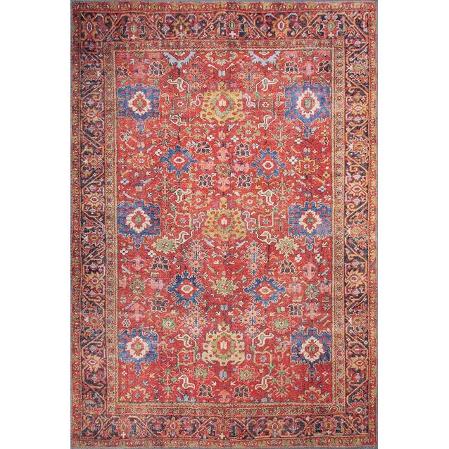 Matto Linento Soul Chenille, 140x190cm, punainen