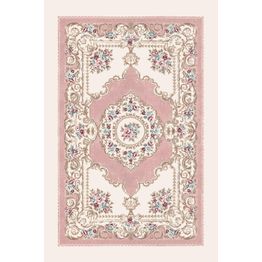 Käytävämatto Linento HMNT675, 80x200cm, roosa/beige