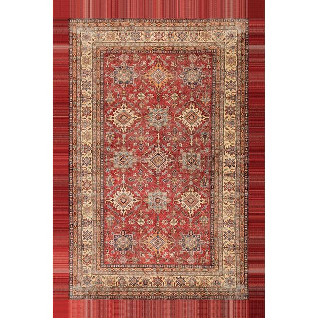 Kynnysmatto Linento HMNT676, 50x80cm, punainen