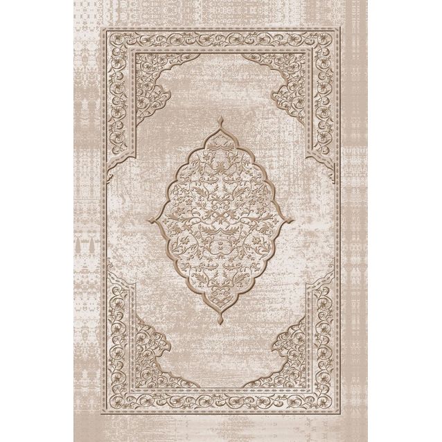 Käytävämatto Linento HMNT690, beige, eri kokoja