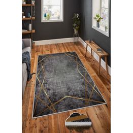 Matto Linento HMNT753, harmaa/kulta, eri kokoja