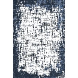 Kynnysmatto Linento HMNT543, 50x80cm, sininen/valkoinen