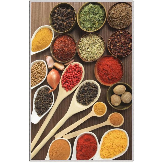 Keittiön matto Linento Hem Kurkuma 50x80cm ruskea