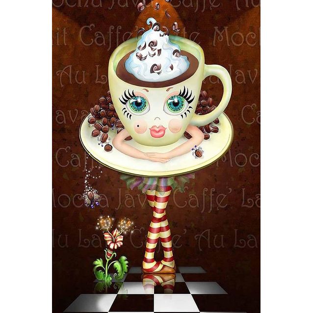 Keittiön matto Linento HMNT585, 60x100cm, ruskea/beige