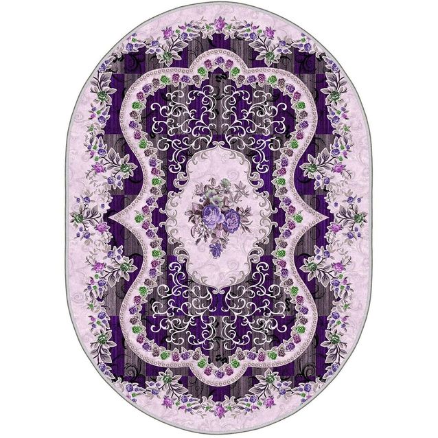 Käytävämatto Linento HMNT911, violetti, eri kokoja