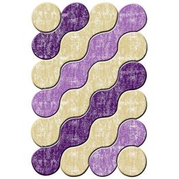 Kynnysmatto Linento HMNT951, 50x80cm, violetti