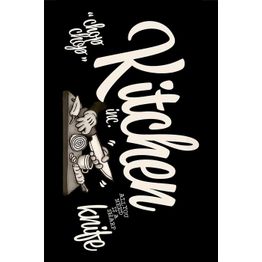 Kynnysmatto Linento HMNT570, 50x80cm, mustavalkoinen