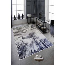 Matto Linento HMNT787, mustavalkoinen, eri kokoja