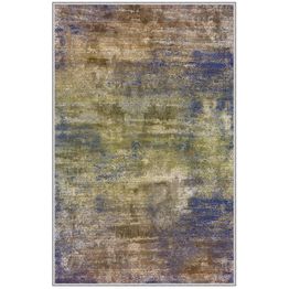 Matto Linento HMNT807, 60x100cm, sininen/ruskea