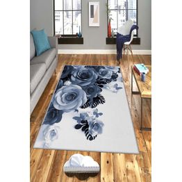 Kynnysmatto Linento HMNT832, 50x80cm, sininen