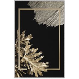 Käytävämatto Linento Selenia musta/kulta, eri kokoja