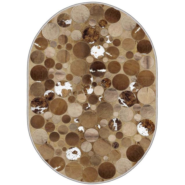 Matto Linento HMNT915, ruskea, eri kokoja