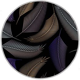 Pyöreä matto Linento HMNT932, Ø60cm, musta