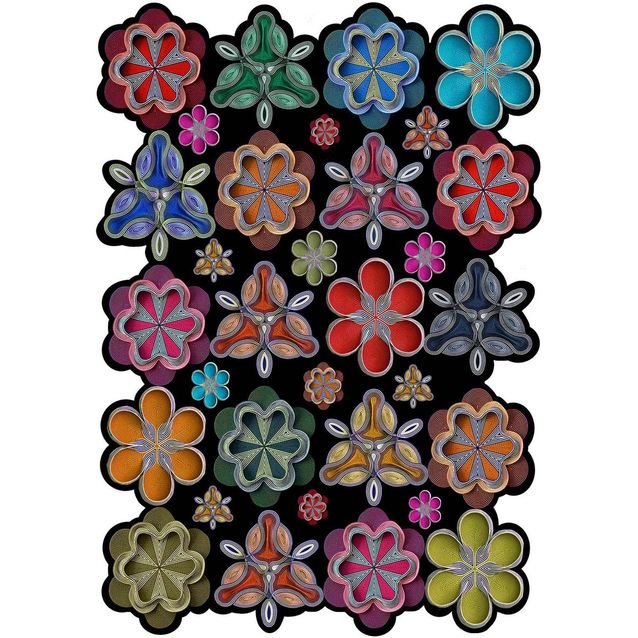 Matto Linento HMNT964, 60x100cm, monivärinen