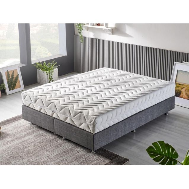 Patja Linento Furniture Niron Pocket RollPack, valkoinen, eri kokoja